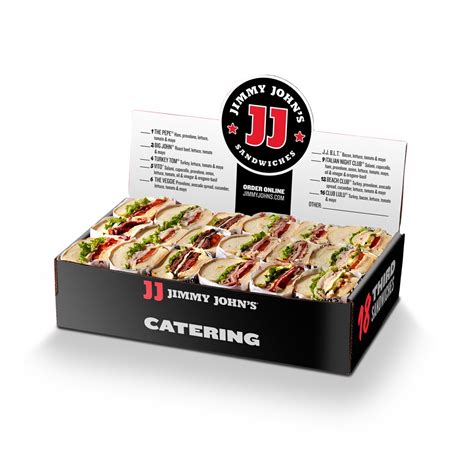 jimmy john's party platter price|jimmy john's party box cost.